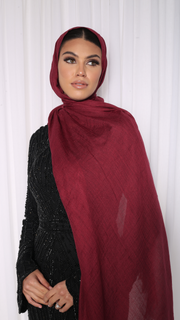 Maroon Premium Modal Hijab