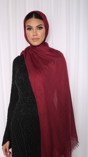 Burgundy Premium Modal Hijab