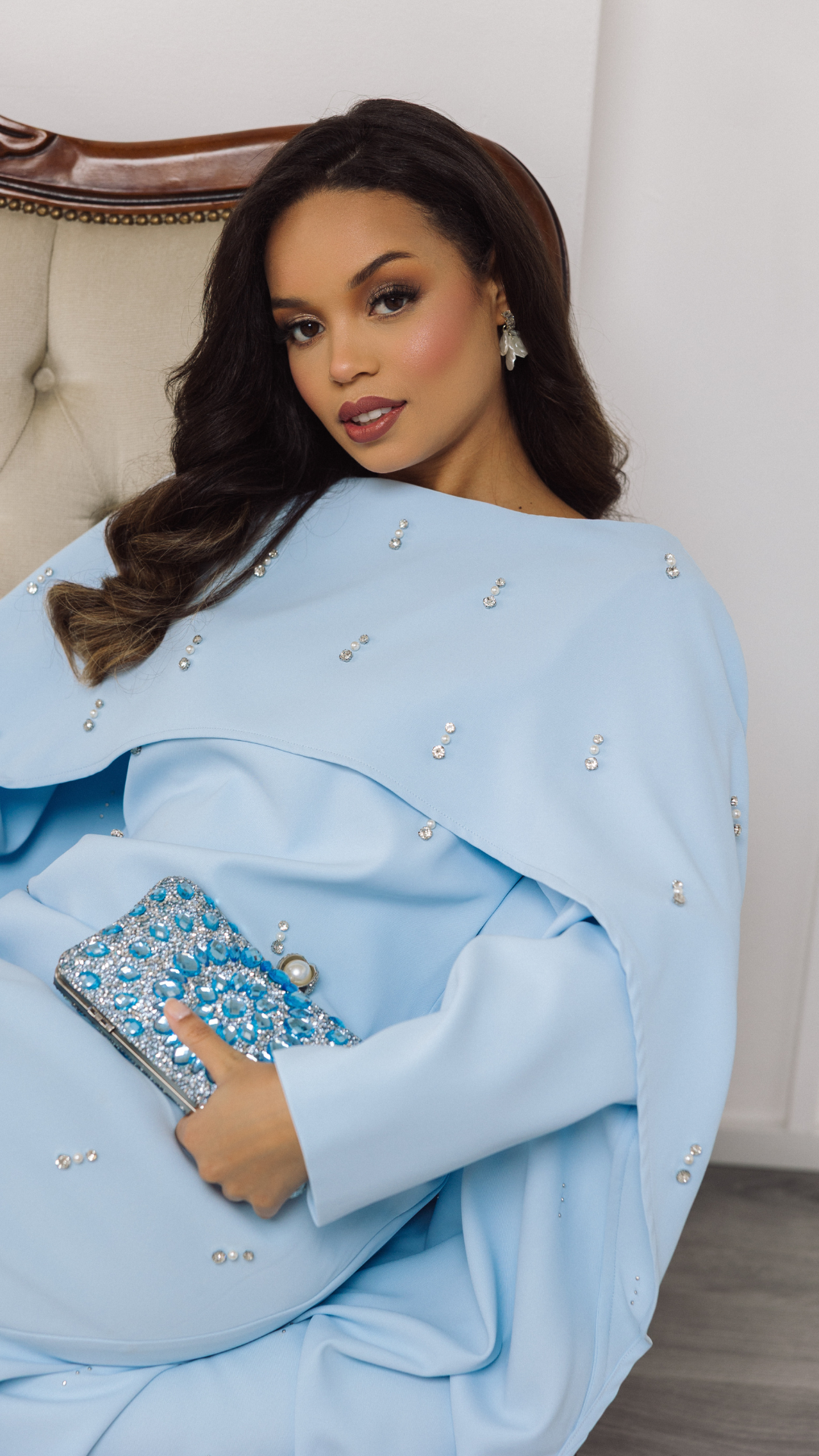Shimmi Dresses - Modest Evening Dresses - Long Sleeve Evening Dresses