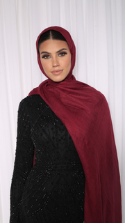 Maroon Premium Modal Hijab